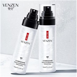 Спрей для макияжа с мелкими мерцающими частицами VENZEN Moisturizing Brightening Makeup Spray, 100 мл.