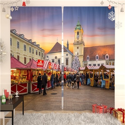Фотошторы Рождество в Братиславе