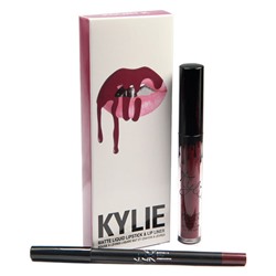 Помада Kylie Holiday Edition Matte Liquid Lipstick & Lip Liner 2 in 1 Kourt K 3 ml