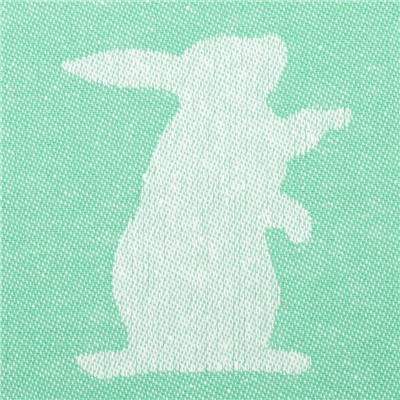 Набор полотенец Этель Hares & leaves 40х60 см - 2 шт., цв. зеленый, 100% хл