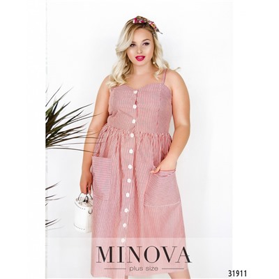 Платье №1832-1-розовый