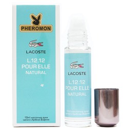 Lacoste Eau De L.12.12 Pour Elle Natural pheromon For Women oil roll 10 ml