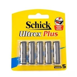 Сменные кассеты Schick Ultrex Plus, 5 шт.