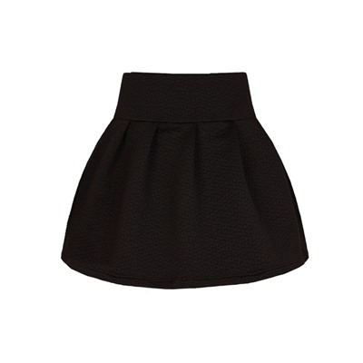 Чёрная школьная юбка для девочки 84628-ДШ21