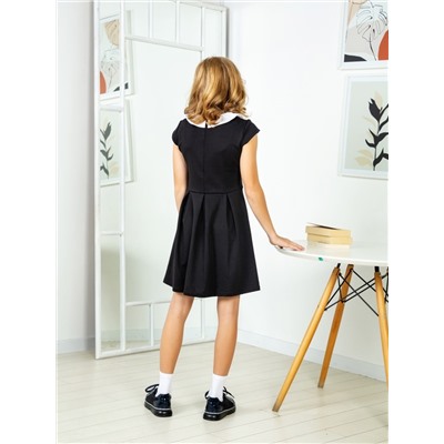 Черное школьное платье для девочки 79931-ДШ20