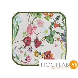 Подушка на стул цвет: Цветы 40х40 см