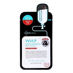 Mediheal Маска для лица тканевая осветляющая с древесным углем / W.H.P White Hydrating Black Mask, 35 г