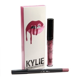 Помада Kylie Holiday Edition Matte Liquid Lipstick & Lip Liner 2 in 1 Posie K 3 ml