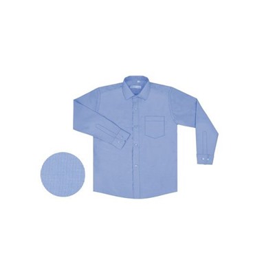 Школьный комплект с жилетом и голубой рубашкой 60111-22741
