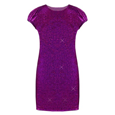 76323-ДН17, Пурпурное нарядное платье для девочки 76323-ДН17