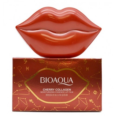 Bioaqua Гидрогелевые патчи для губ с экстрактом цветков Сакуры Cherry Collagen 20 шт