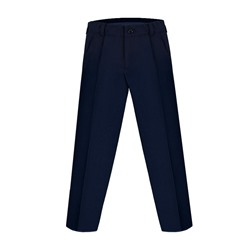 Классические брюки для мальчика тёмно-синего цвета 83812-МШ21