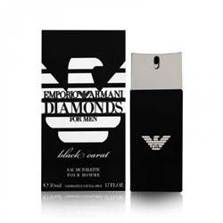 GIORGIO ARMANI EMPORIO DIAMONDS BLACK CARAT edt MEN 50ml