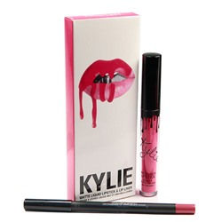 Помада Kylie Holiday Edition Matte Liquid Lipstick & Lip Liner 2 in 1 Kristen 3 ml