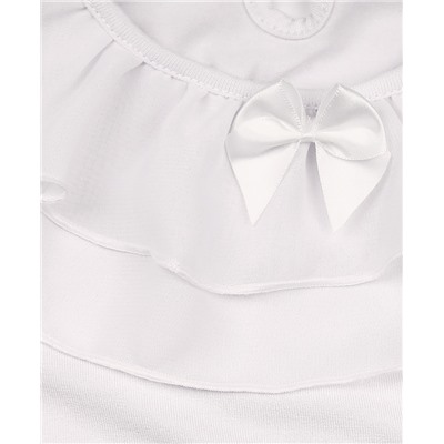 Белая школьная блузка для девочки 7290-ДШ20
