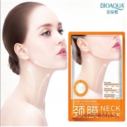 Маска для шеи с гиалуроновой кислотой Bioaqua Neck Mask