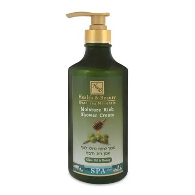Health & Beauty Увлажняющий крем для Душа с оливковым маслом и медом, 780 мл