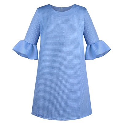 Голубое платье для девочки 80773-ДН19