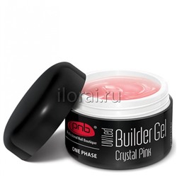 Однофазный моделирующий гель прозрачно-розовый Builder Gel PNB 5 ml