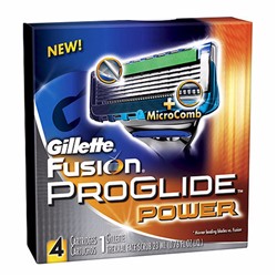 Кассеты для станка G. Fusion Proglide Power 4 шт