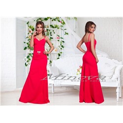 Платье №3067-красный