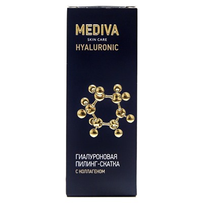 Пилинг скатка Mediva Hyaluronic гиалуроновая с коллагеном 50 ml