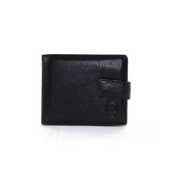 Портмоне мужское натуральная кожа 6026 Black