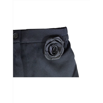Черные школьные брюки для девочки 19644-ПСДШ16