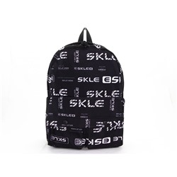 Рюкзак молодежный текстиль S33 Black