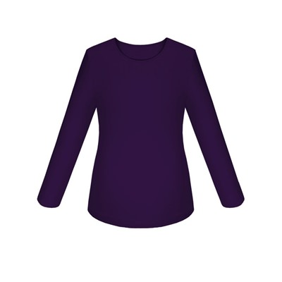 Фиолетовая джемпер (блузка) для девочки 80207-ДОШ20