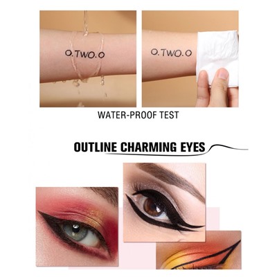 Подводка O.TWO.O Ink Color Waterproof Eyeliner Pen № 2 Brown 0.8 g