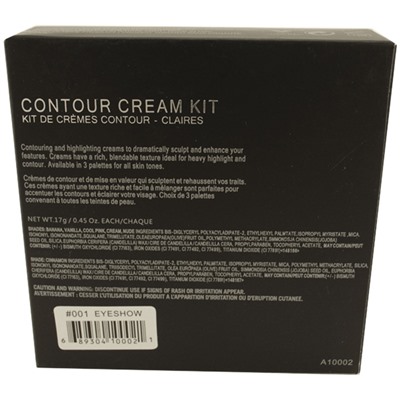 Тени для век Anastasia Beverly Hills 9 Color Eyeshow Contour Cream Kit № 1 17 g
