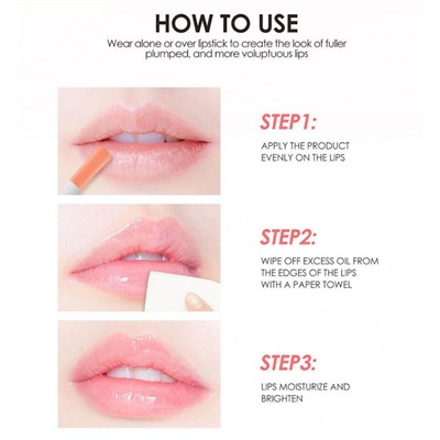 Блеск для губ O.TWO.O Clear Crystal Berry Lip Gloss глянцевый № 5 3 g