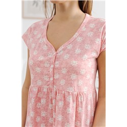 Ночная сорочка из кулирки Долорес розовый
