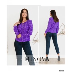 Рубашка №157-2Б-фиолетовый