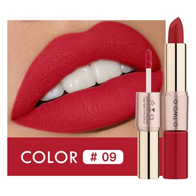 Помада O.TWO.O Rose Gold 2 in 1 Matte Lipstic & Liquid Lipstik № 9 3.5 g