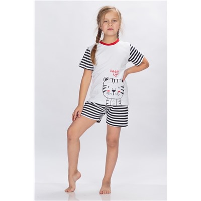 Пижама подростковая Tiger футболка+шорты