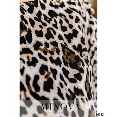 Платье №19-005-леопард