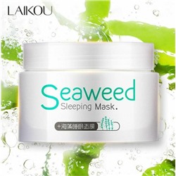 Ночная крем-маска с морскими водорослями LAIKOU SEAWEED SLEEPING MASK, 120 гр.