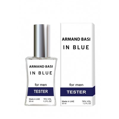 Tester Armand Basi In Blue for men 35 ml made in UAE