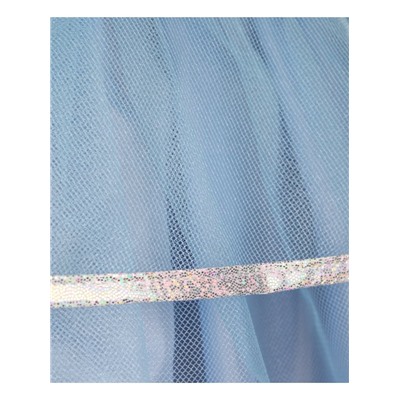 Голубое нарядное платье для девочки 84263-ДН20