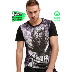 Фуфайка (футболка) муж Crazy Getup by Juno "Джокер" AW20BJ0609 черный (Черный)