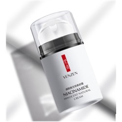 Увлажняющий крем-праймер с ниацинамидом "Niacinamide Innocent Natural Cream" Venzen  от «BIOAQUA».(29015)