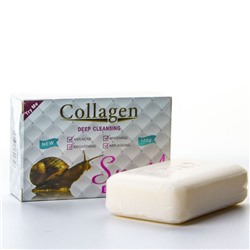 Мыло Collagen Snail очищающее с муцином улитки,100г