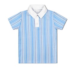 79413-МЛ18, Рубашка-поло для мальчика в полоску 79413-МЛ18