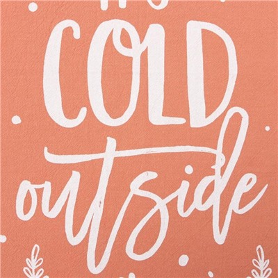 Полотенце Этель "It's cold outside" 32*58 (±3 см), 100% хлопок