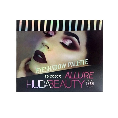 Тени HudaBeauty Allure Eyeshadow Palette 3D 20 color