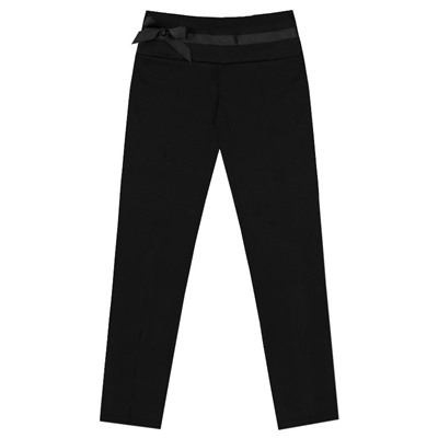 Чёрные школьные брюки для девочки 82481-ДШ20