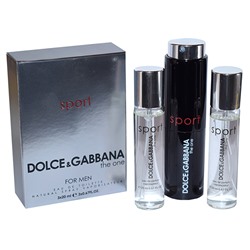 Dolce & Gabbana The One Sport edt 3*20 ml
