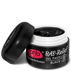 Гель-паста PNB BAS-Relief Gel Paste барельеф черная PNB